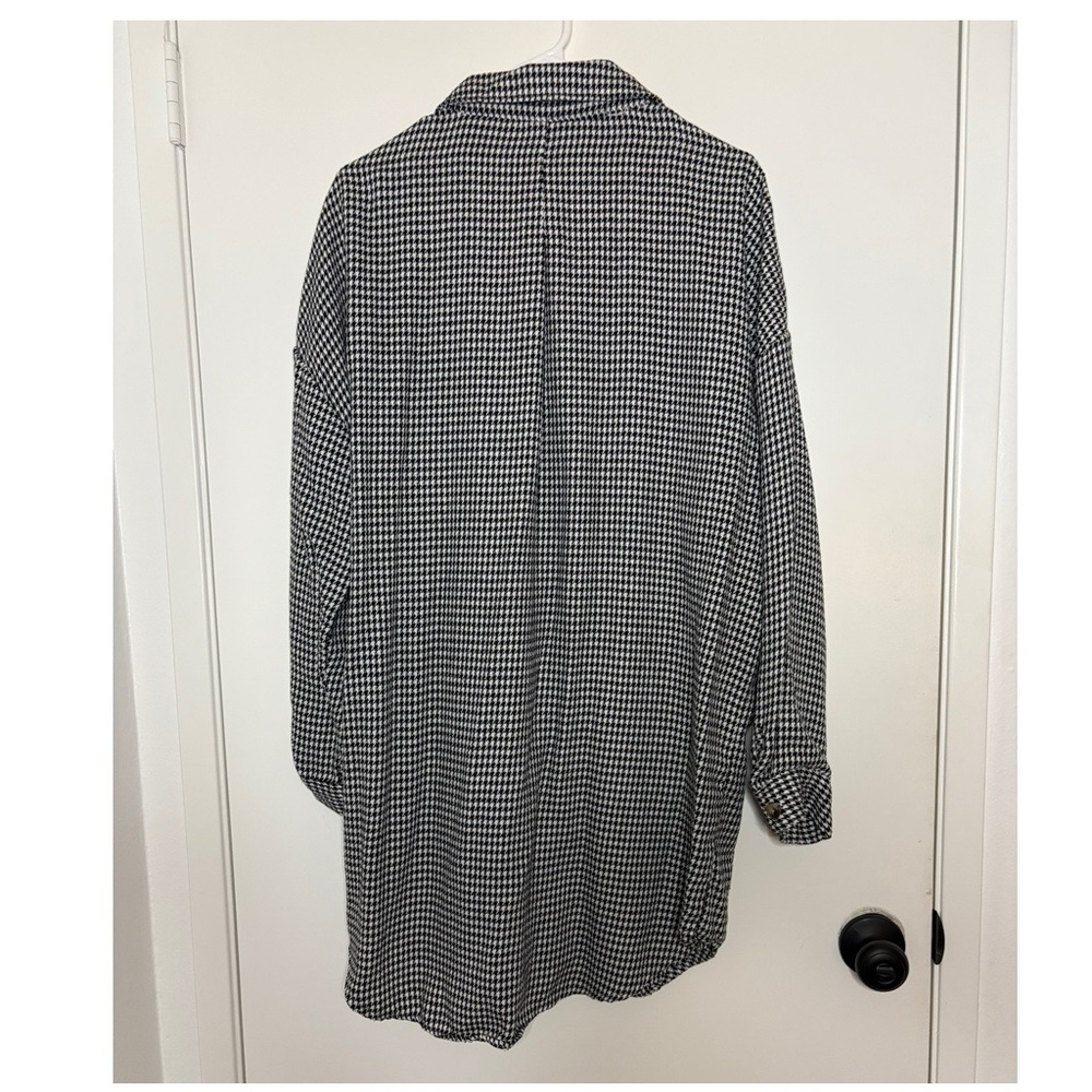 Passport Black and White Checkered Mini Dress - Picture 2 of 3